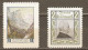 Autriche - Petit Lot - Sammlung - 6 Vignettes MNH - Verein Südmark - Schutzgebiet - 20 Jahre Schutz-Arbeit - Planspitze - Cinderellas