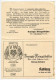 Germany 1926 Postcard & Reply Card; Coblenz - Vereinigte Weingutsbesitzer To Ostenfelde; 3pf. German Eagle - Covers & Documents