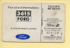 Télécarte 1991 : FORD FIESTA / 50 Unités / Numéro B1612B / 07-91 (voir Puce Et Numéro Au Dos) - 1991