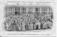 Cpa- Ecole DUVIGNAU DE LANNEAU-école Préparatoire Bacs Scientifiques-an 1904-cour Récréation-élèves En Tenue Travail- - Scuole