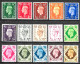 KGVI, 1937-47 SG462-475 ½d-1s, Dark Colours Set Mounted Mint + Unmounted Mint See Scan Hrd2a - Unused Stamps