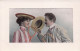  TENNIS -  Illustrateur - La Lecon De Tennis  ! Seduction ! 1909 - LOT 3 CARTES  - Riesen, Arno Von