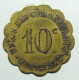 Montagnac (34) Hérault - Union Des Commerçants - 10 Centimes - Monetary / Of Necessity