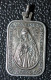 Pendentif Médaille Religieuse Milieu XXe Argent "Sanctuaire De Jazna Gora (Pologne) 8 Septembre 1946" Religious Medal - Religion & Esotericism