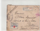 Belle Lettre Salonique Grece Ouvert Par Controle Militaire. - Storia Postale