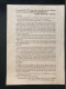 Tract Presse Clandestine Résistance Belge WWII WW2 '11 Novembre 1943: XXV Anniversaire...' Printed On Both Sides - Documenten