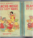 Delcampe - BLANCHE NEIGE ET LES SEPT NAINS AVEC JAQUETTE WALT DISNEY COPYRIGHT 1940 DEPOT LEGAL 3° TRIMESTRE 1950 IMPRIMEUR G. LANG - Disney