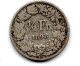 MA 35499 / Suisse - Schweiz - Switzerland 1/2 Franc 1898 B B+ - 1/2 Franken