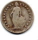 MA 35499 / Suisse - Schweiz - Switzerland 1/2 Franc 1898 B B+ - 1/2 Franc