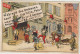 CPA - SUISSE - BALE VILLE - BASEL - PUBLICITE Ets GANSSER - Fourrures 26 Freiestrasse - ILLUSTRATEUR F. MOCK - Vers 1905 - Bâle