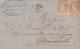 LETTRE. 15 OCT 67. N° 21. PARIS LES TERNES. SEINE. GC 3921. COMPTEUR A GAZ ET A EAU E.MALDANT ET C° - 1849-1876: Classic Period