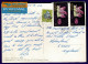 Ref 1648 - 1982 Ethnic Postcard - Naivasha Kenya 2s/50c To UK By East African Airways Airmail Label - Kenya (1963-...)