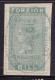 GB  QV  Fiscals / Revenues Foreign Bill 5/- Green In A Piece, Neatly Cancelled Good Condition - Revenue Stamps