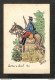 MILITARIA - Chromo - Chasseur à Cheval 1890 (peu Courant) - Uniformi