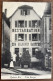Saverne - Zabern - Restauration Zum Goldenen Karpfen - Fritz Burger - Plaque émaillée Publicitaire Café - Saverne