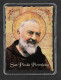 Santino/reliquia/holycard/relic: S. PADRE PIO DA PIETRELCINA - DIMENSIONI: Mm. 50 X 70 Circa - Religion &  Esoterik