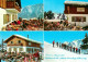 73652676 Mittenwald Bayern Korbinianhuette Sonnenterrasse Wintersportplatz Kranz - Mittenwald