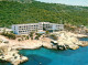 73652673 Agia Marina Aegina Hotel Apollo Kueste Fliegeraufnahme  - Griechenland