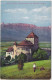 Schloss Vaduz - Liechtenstein - Mit Schweizer Berge - Liechtenstein