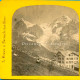 Suisse Grindelwald * Wengernalp, Eiger, Monch, Glacier - Photo Stéréoscopique Braun Vers 1875 - Stereoscopio