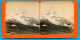 Suisse Valais Zermatt * Cervin Et L’hôtel Du Riffel - Photo Stéréoscopique Charnaux Vers 1865 - Stereoscopio