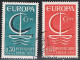 FRANCE : N° 1490 Et 1491 Oblitérés (Europa) - PRIX FIXE - - Used Stamps