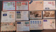 AEROPHILATELIE -Lot De 37 Lettres Et Cartes  - DEPART 1 Euro Hors Frais De Plate Forme  - France Et Colonies - Airplanes