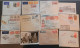 AEROPHILATELIE -Lot De 37 Lettres Et Cartes  - DEPART 1 Euro Hors Frais De Plate Forme  - France Et Colonies - Airplanes