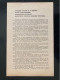 Tract Presse Clandestine Résistance Belge WWII WW2 Officiers D'active Et De Reserve...' Printed On Both Sides - Documenten