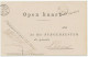 Naamstempel Ten - Boer 1890 - Lettres & Documents