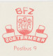 Meter Cover Netherlands 1962 Margarine Factory - Butter - Flowers - Zoetermeer - Levensmiddelen