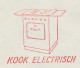 Meter Cover Netherlands 1962 Electric Stove - Electric Cooking - Hengelo - Unclassified