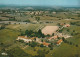 ZY 36-(24) CHAMPS ROMAIN - VUE PANORAMIQUE AERIENNE - AU 1er PLAN , LE DOMAINE DE ROMAIN- 2 SCANS - Otros & Sin Clasificación