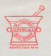 Meter Cover Netherlands 1968 Mortar - Amsterdam - Chimie