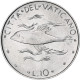 Vatican, Paul VI, 10 Lire, 1974 / Anno XII, Rome, Aluminium, SPL, KM:119 - Vaticaanstad