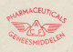Meter Cover Netherlands 1959 Medicines - Pharmaceuticals - Chinine - Apotheek