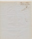 Treinbrief Haarlem - S Gravenhage 1848 - Per Spoortrein - Covers & Documents