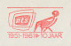 Meter Cover Netherlands 1961 10 Years NTS - Dutch Television Foundation - Hilversum - Non Classés