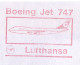Meter Cover Netherlands 1999 Airplane - Boeing 747 - Lufthansa - Avions