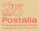 Meter Cut Germany 1963 Postalia - Vignette [ATM]