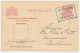 Spoorwegbriefkaart G. NS103-I C HIJSM Oostzaan - Landsmeer 1921 - Postal Stationery