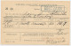 Spoorwegbriefkaart G. NS103-I C HIJSM Oostzaan - Landsmeer 1921 - Postal Stationery
