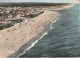 ZY 55-(40) MIMIZAN PLAGE - PLAGE SUR L' OCEAN ET L' EMBOUCHURE DU COURANT - VILLAS - VUE AERIENNE - 2 SCANS - Mimizan Plage