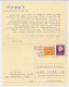 Briefkaart G. 322 / Bijfrank. Amsterdam - Oostenrijk 1966 V.v. - Material Postal