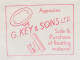 Meter Cover Netherlands 1968 Key - Rotterdam  - Unclassified