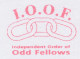 Meter Proof / Test Strip FRAMA Supplier Netherlands I.O.O.F - Independent Order Of Odd Fellows - Freimaurerei
