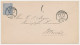 Envelop G. 5b Locaal Te Utrecht 1893 - Material Postal