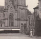 Jolie Photographie Ancienne Basilique De Douvres La Délivrande, Normandie, Calvados, Années 30, 6,3x9cm - Plaatsen