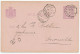 Trein Kleinrondstempel : Arnhem - Breda B 1893 - Lettres & Documents