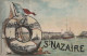 ZY 61-(44) ST NAZAIRE - CARTE FANTAISIE COLORISEE - BOUEE MULTIVUES - 2 SCANS - Saint Nazaire